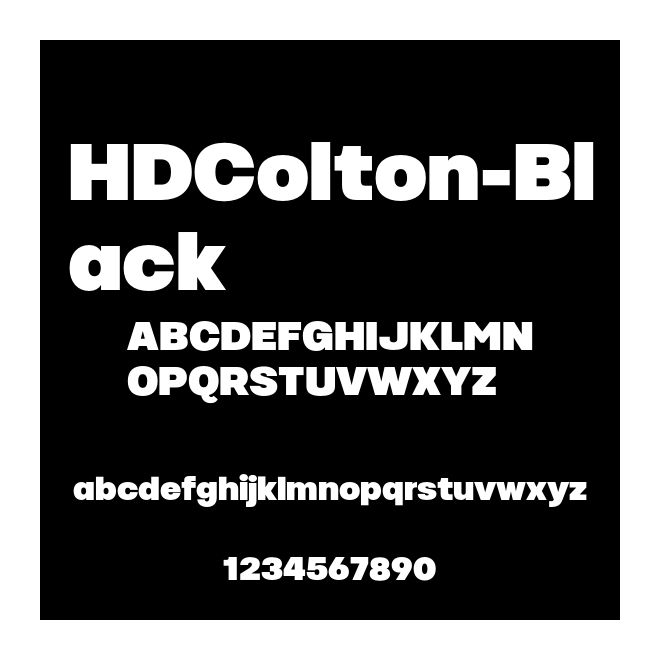 HDColton-Black