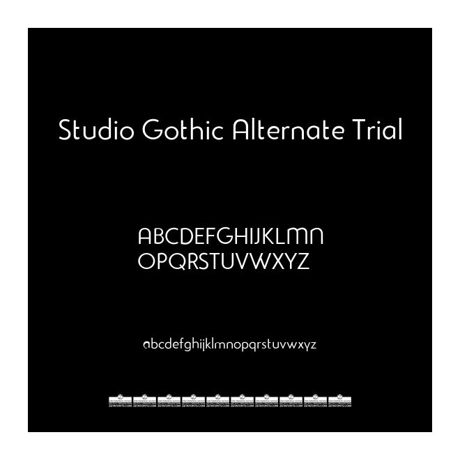 Studio Gothic Alternate Trial