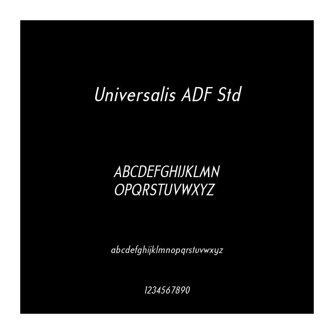 Universalis ADF Std