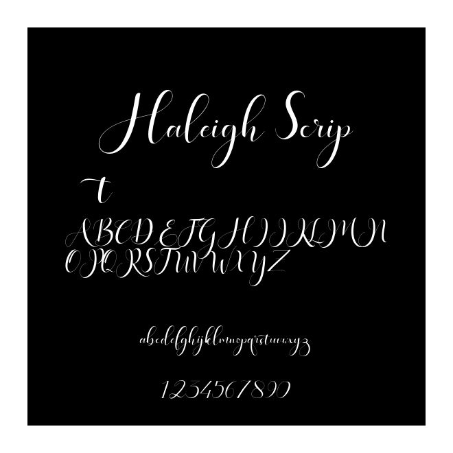 Haleigh Script