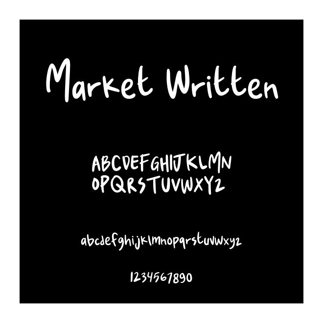 Market Written