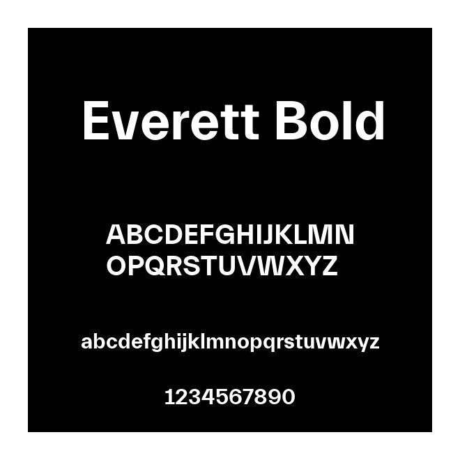 Everett Bold