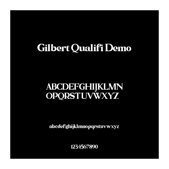 Gilbert Qualifi Demo