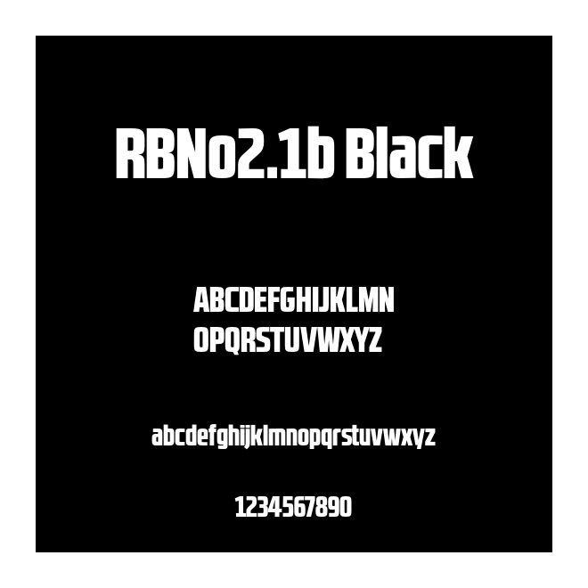 RBNo2.1b Black