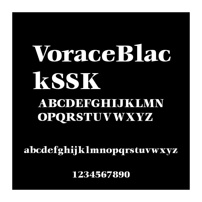 VoraceBlackSSK