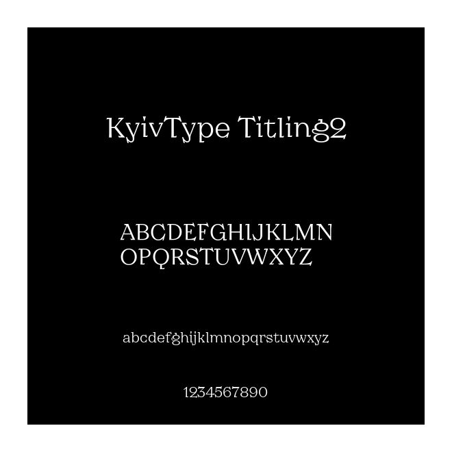 KyivType Titling2