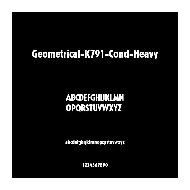 Geometrical-K791-Cond-Heavy