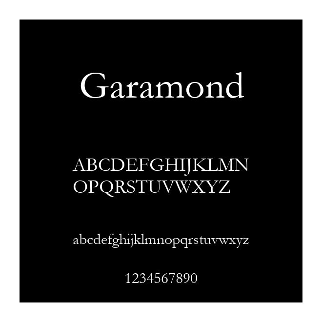 Garamond