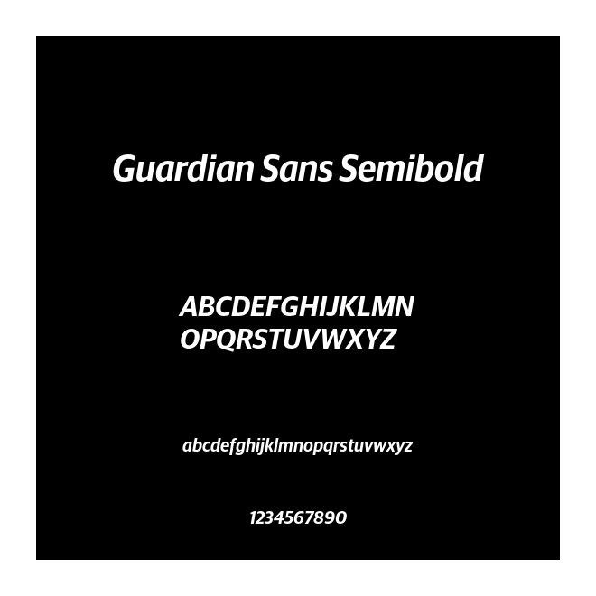 Guardian Sans Semibold