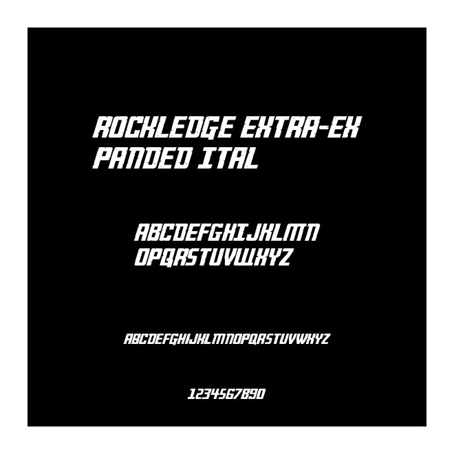Rockledge Extra-Expanded Ital