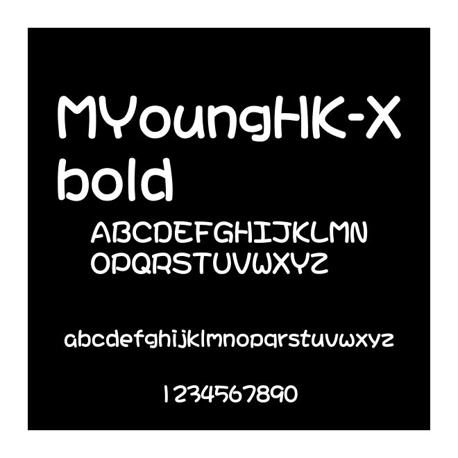 MYoungHK-Xbold