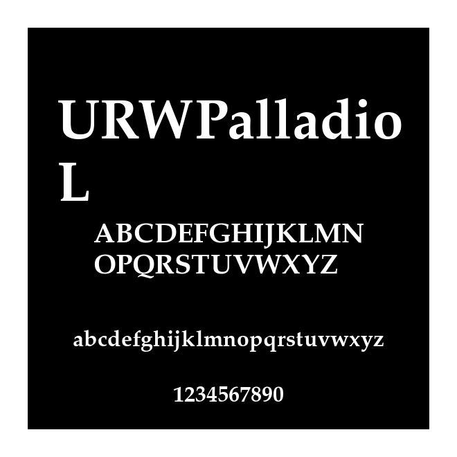 URWPalladioL