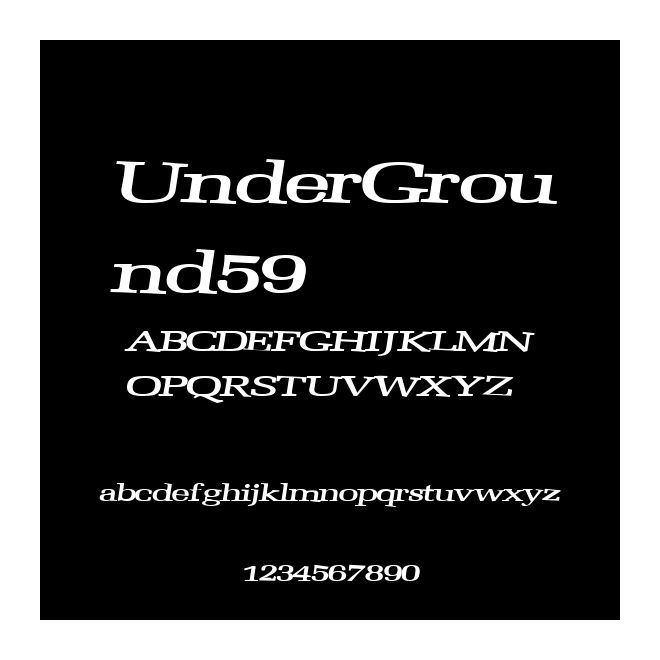 UnderGround59