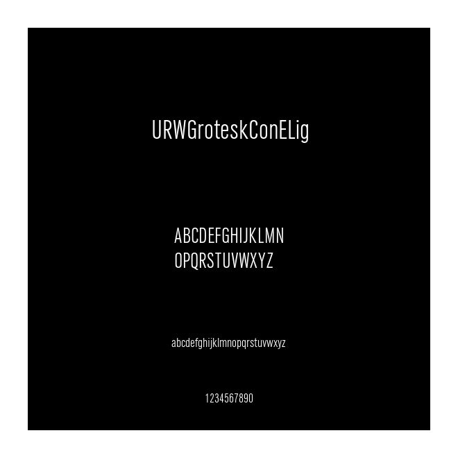 URWGroteskConELig