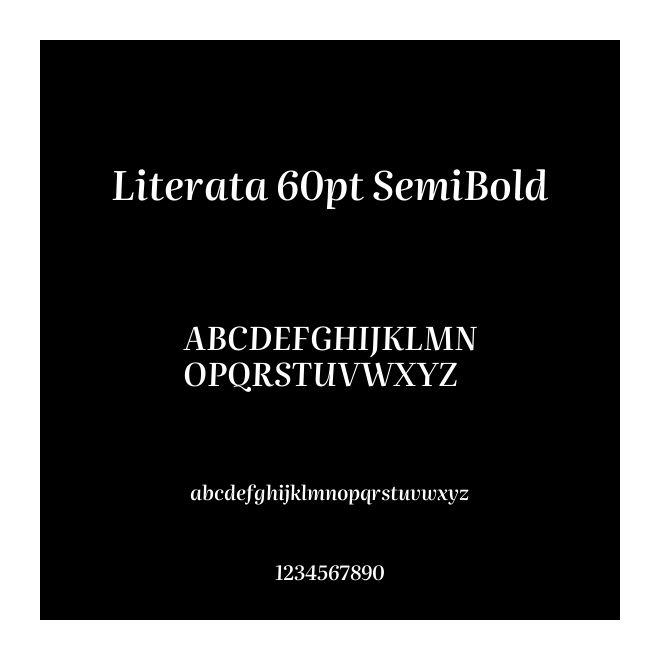 Literata 60pt SemiBold