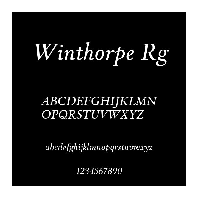 Winthorpe Rg