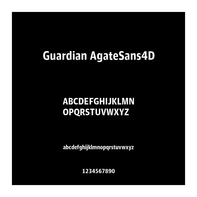 Guardian AgateSans4D