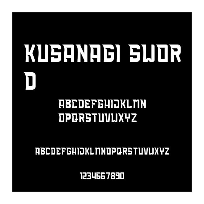 Kusanagi Sword