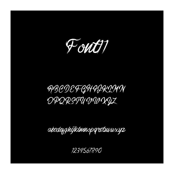 Font11