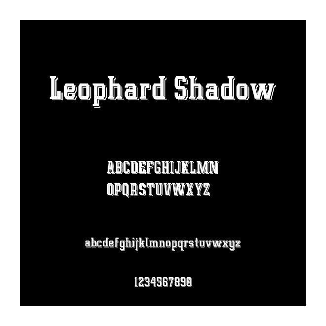 Leophard Shadow