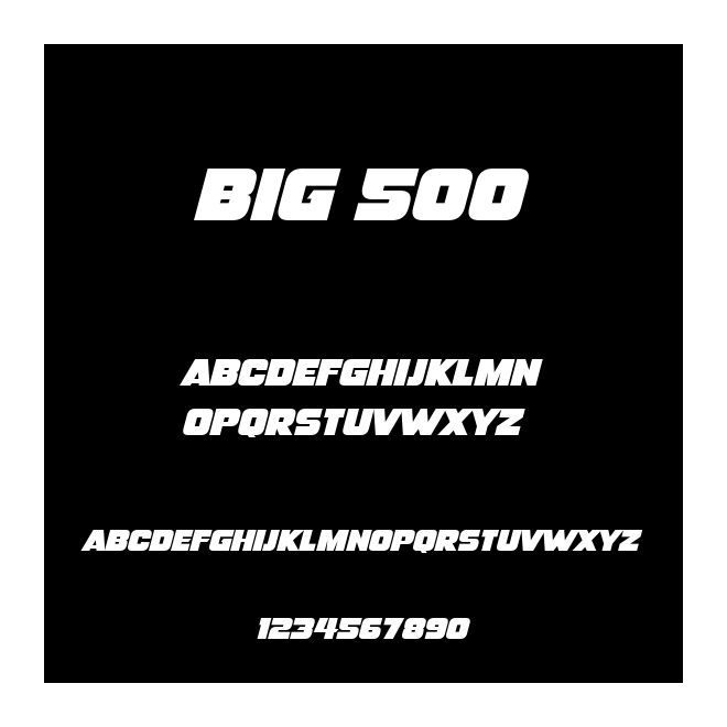 Big 500