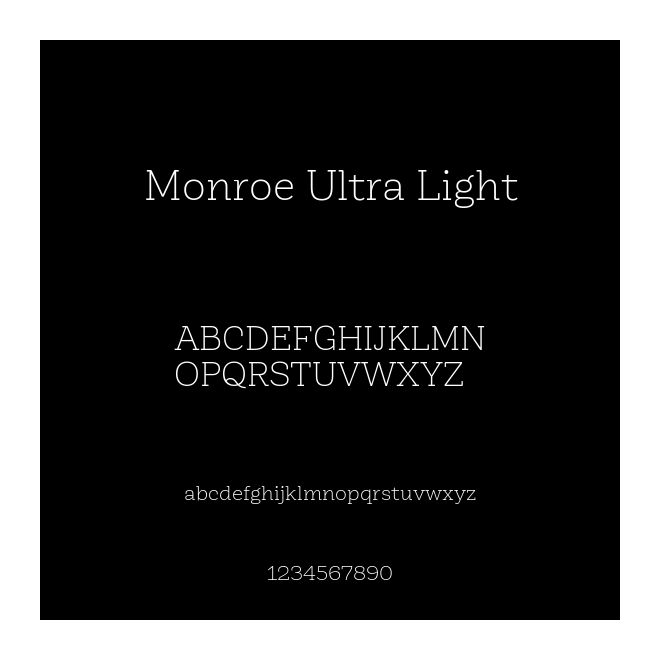 Monroe Ultra Light