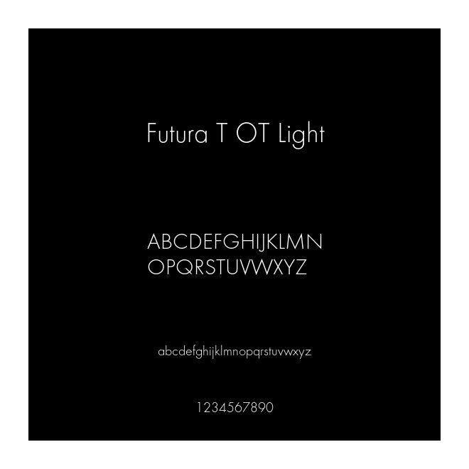 Futura T OT Light