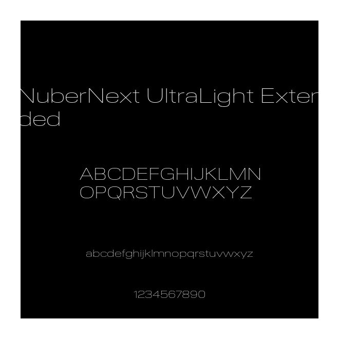 NuberNext UltraLight Extended