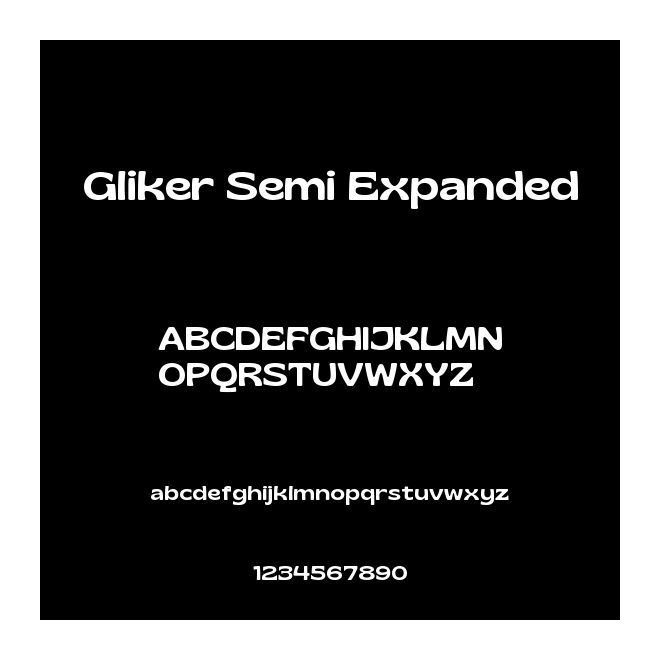 Gliker Semi Expanded