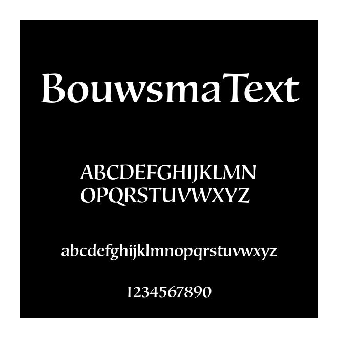 BouwsmaText