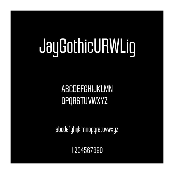 JayGothicURWLig