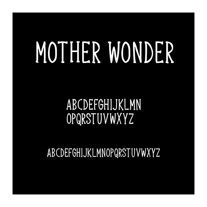 Mother Wonder