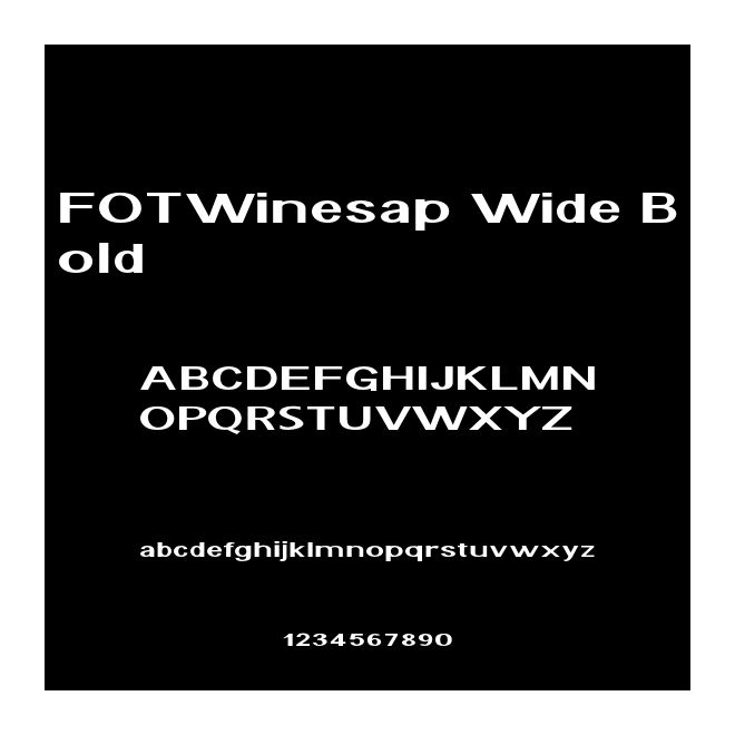 FOTWinesap Wide Bold