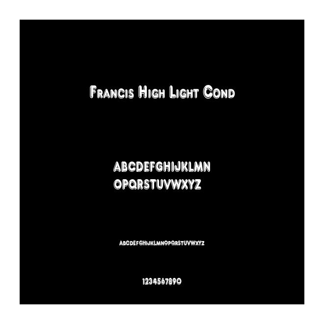 Francis High Light Cond