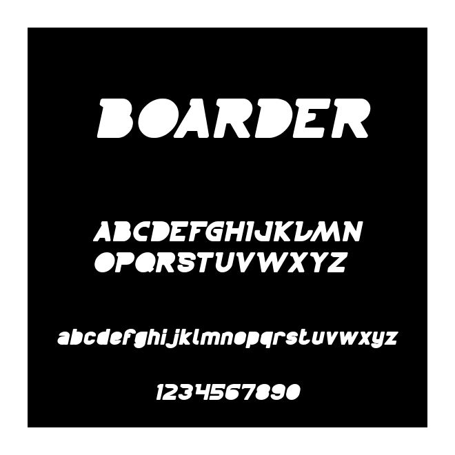 BOARDER