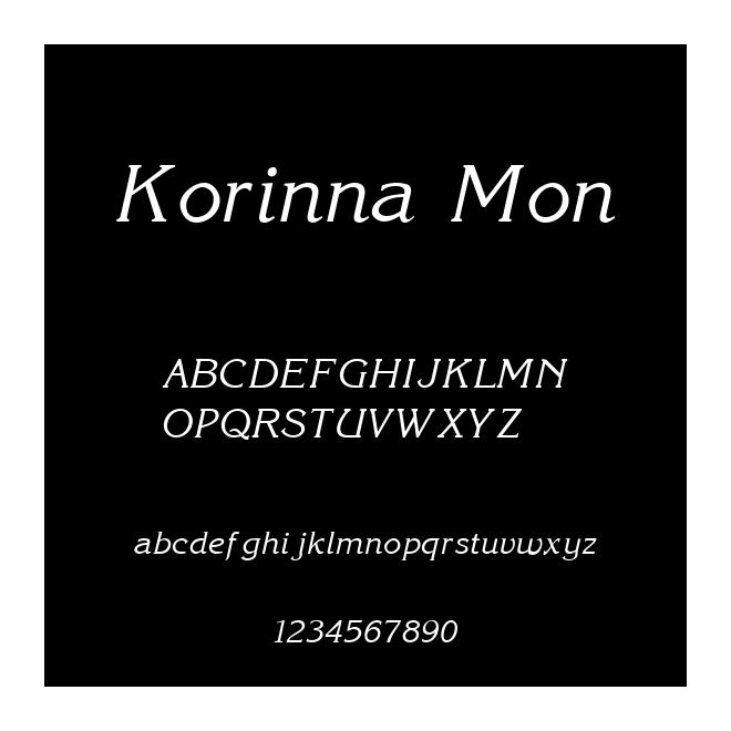 Korinna Mon