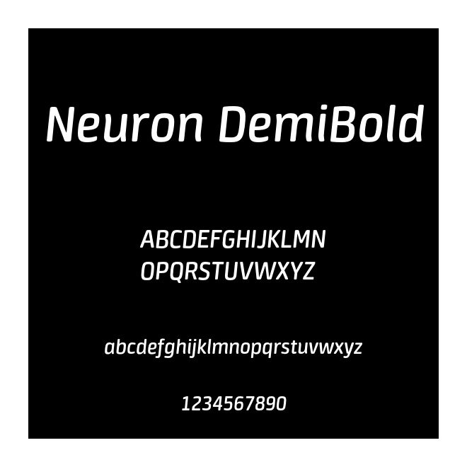Neuron DemiBold