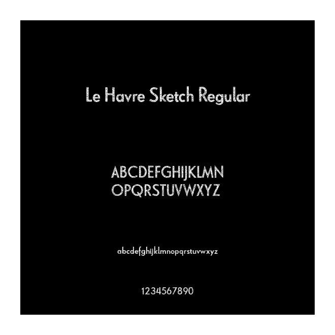 Le Havre Sketch Regular