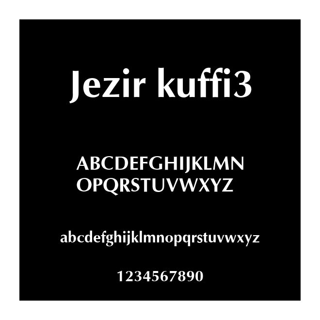 Jezir kuffi3
