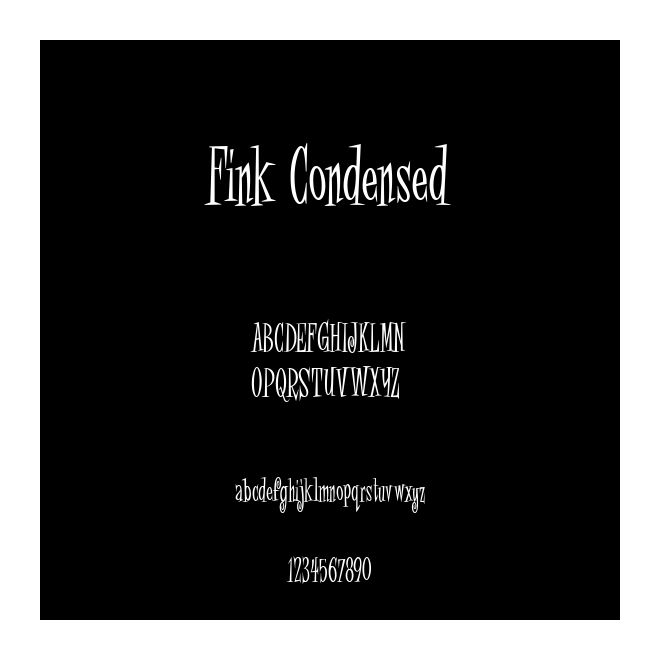Fink Condensed