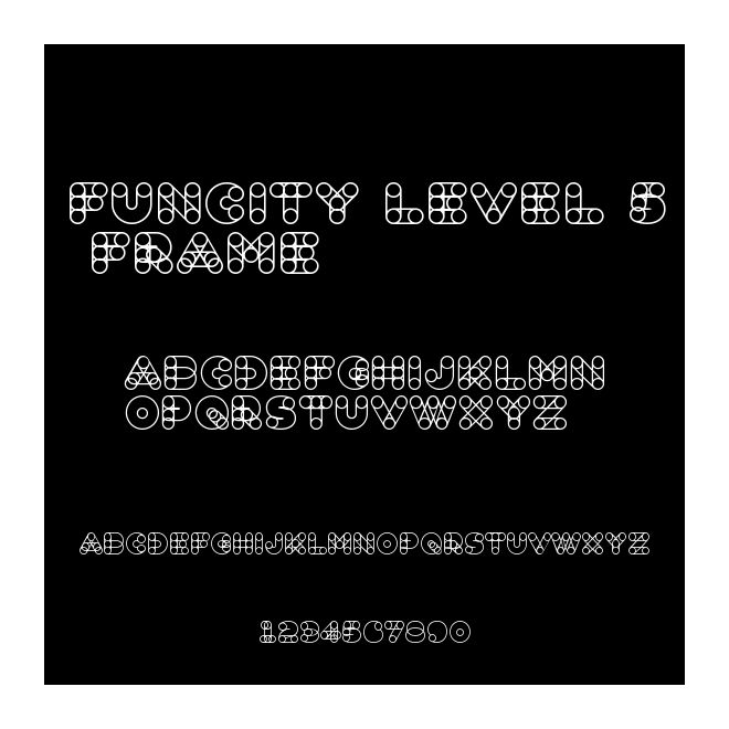 FunCity Level 5 Frame