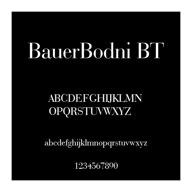 BauerBodni BT