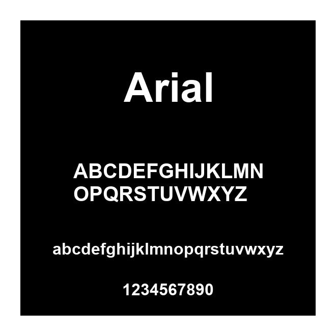 Arial
