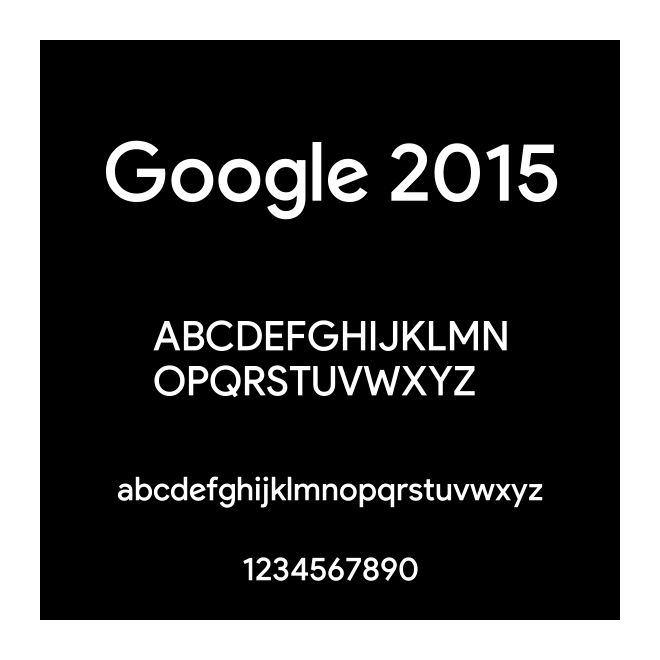 Google 2015
