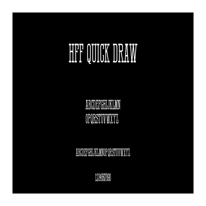 HFF Quick Draw