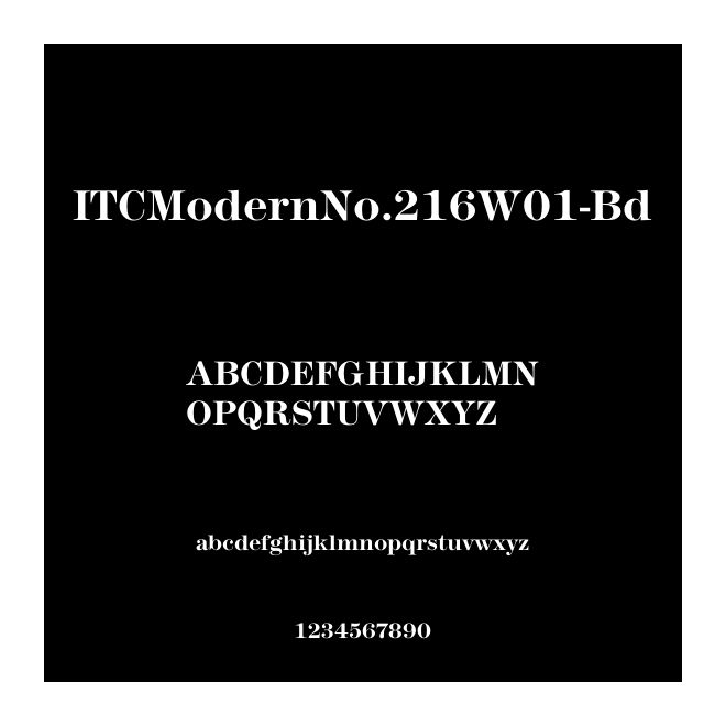 ITCModernNo.216W01-Bd