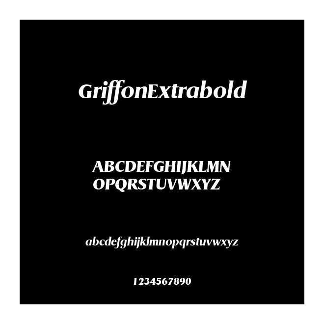 GriffonExtrabold