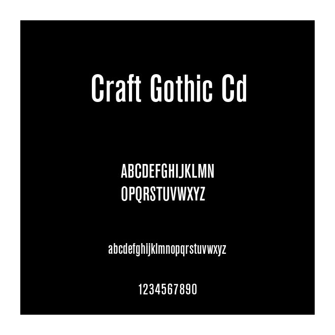 Craft Gothic Cd