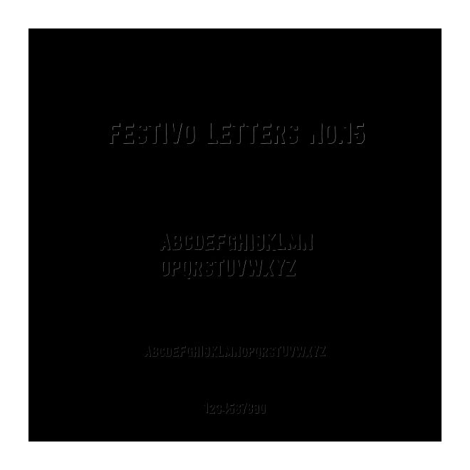 Festivo Letters No.15