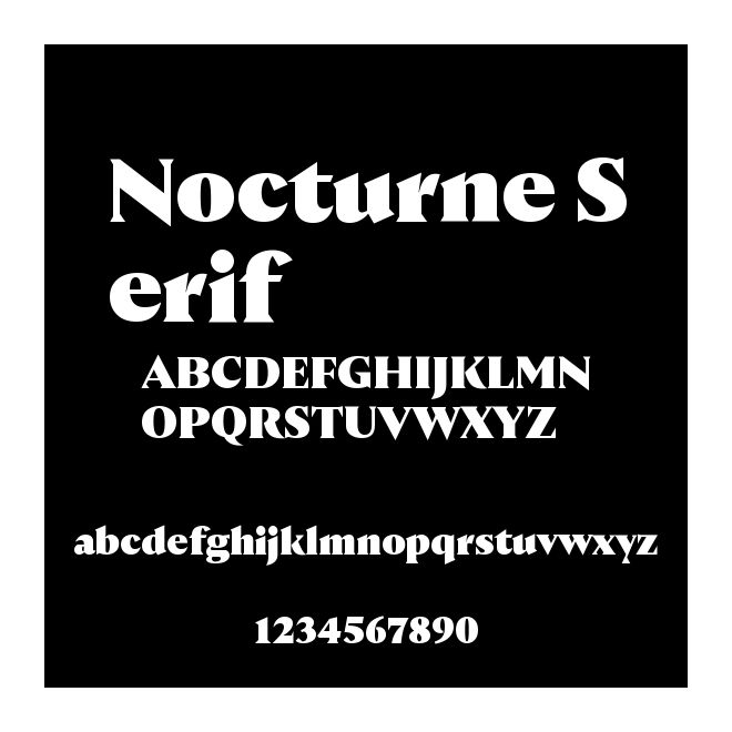 Nocturne Serif